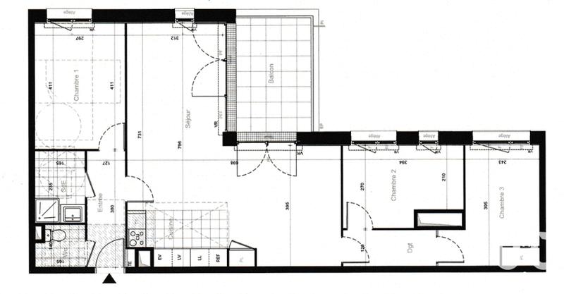 Appartement - 87 m² - 4 pièces