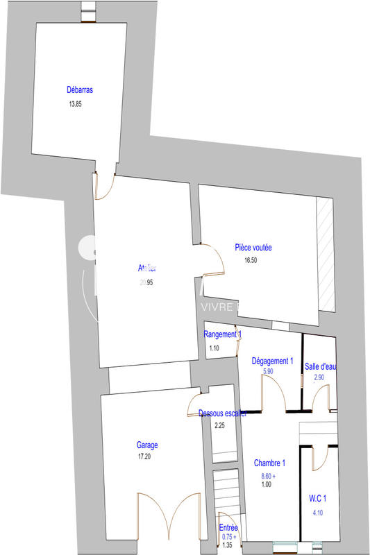 Maison - 100 m² - 6 pièces