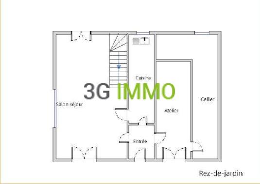 Maison ancienne - 100 m² - 5 pièces
