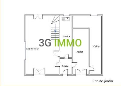 Maison ancienne - 100 m² - 5 pièces