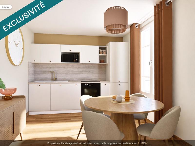 Appartement - 31 m² - 1 pièce