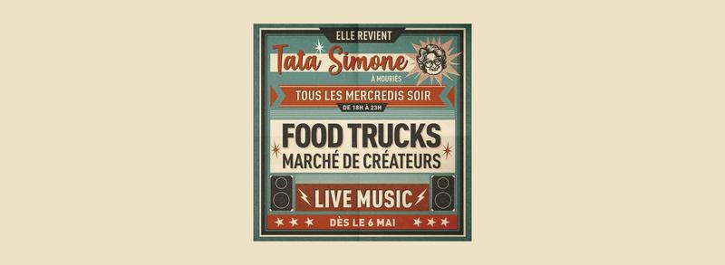 Marché de créateurs et Foodtrucks Chez Tata Simone