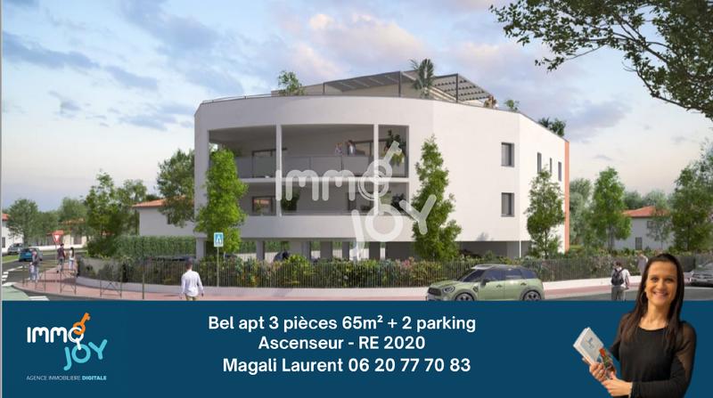 Appartement - 65 m² - 3 pièces