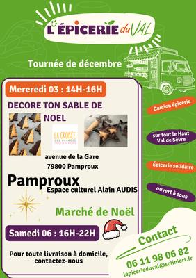 Animation sablé de Noël et Marché de Noël