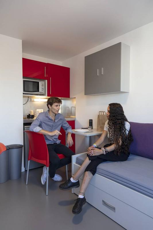 Studio - 17 m² - 1 pièce