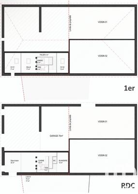 Ferme - 250 m² - 1 pièce
