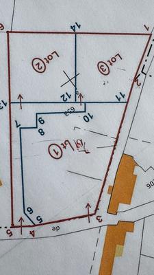 Terrain constructible - 1 100 m²