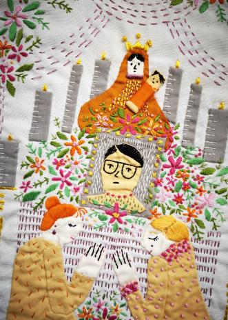 Fabrication d'arpilleras