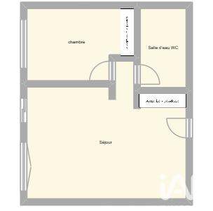 Appartement - 47 m² - 2 pièces