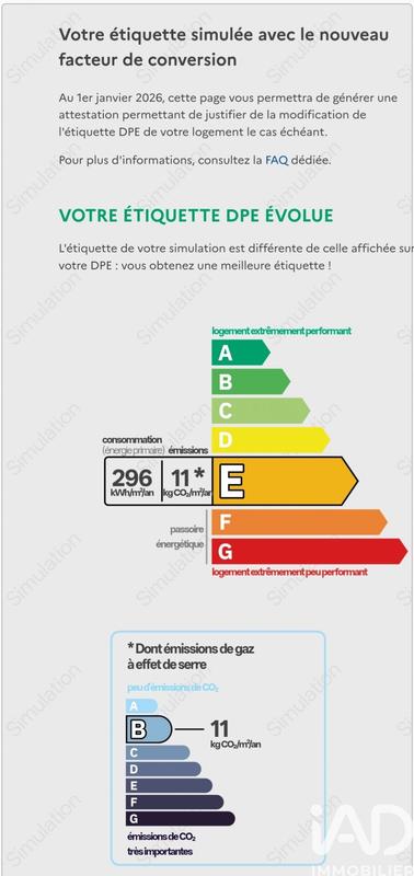 Appartement - 28 m² - 2 pièces