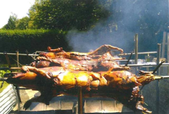 Repas gastronomique autour du cochon Cul Noir