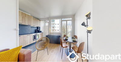 Chambre - 9 m² - 1 pièce