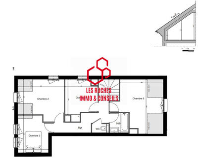 Appartement - 118 m² - 6 pièces