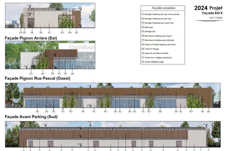 Immeuble - 1 200 m²