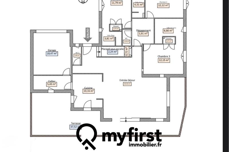 Villa - 178 m² - 6 pièces