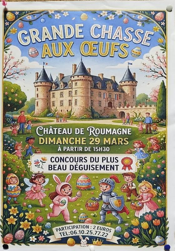 Chasse aux oeufs de Pâques