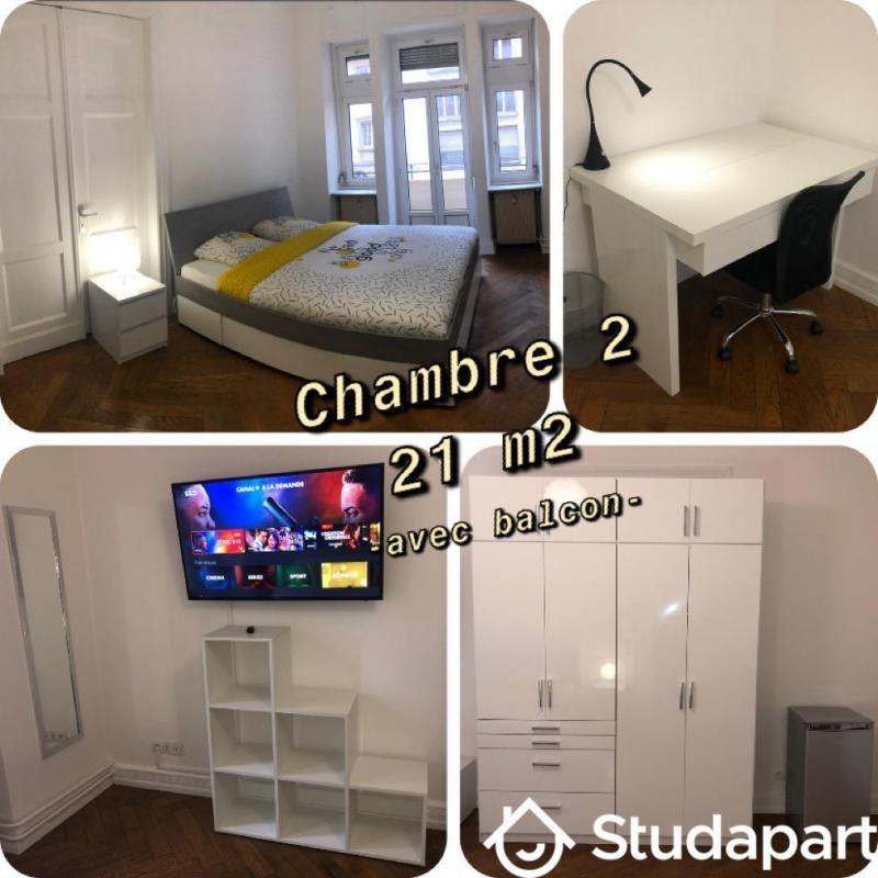 Chambre - 16 m² - 1 pièce