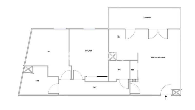 Appartement - 63 m² - 3 pièces