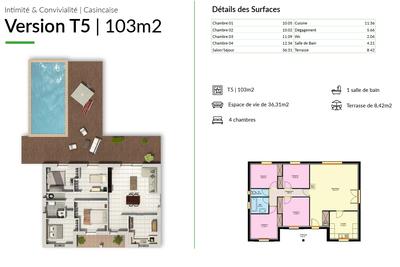 Terrain - 877 m²
