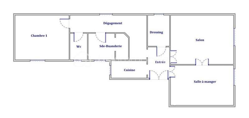 Appartement - 64 m² - 3 pièces