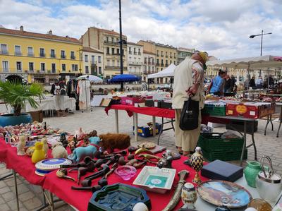 Brocante des Sétois au Quai Léopold Suquet