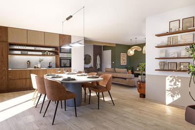 Appartement - 46 m² - 2 pièces