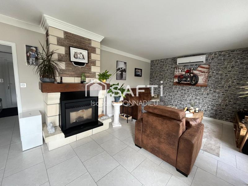 Maison - 124 m² - 5 pièces