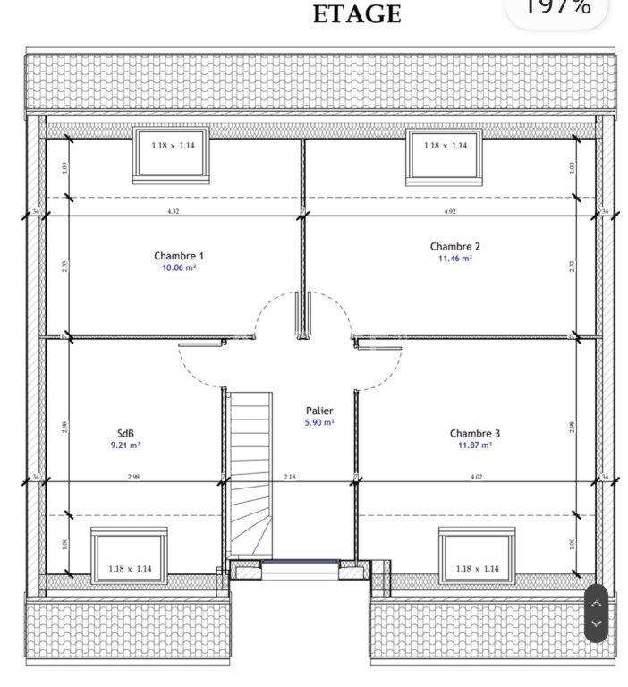 Maison - 109 m² - 4 pièces