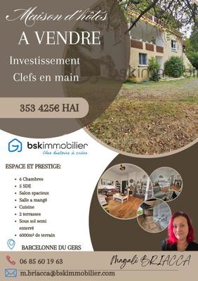 Maison - 265 m² - 8 pièces