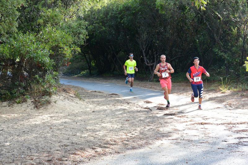 Course pédestre "de la plage aux pins"