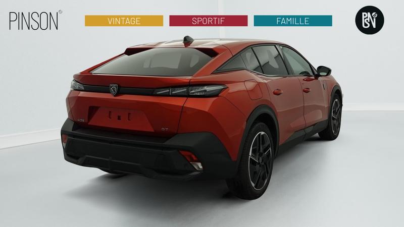 Peugeot 408 Hybrid 145 e-Dcs6 Gt