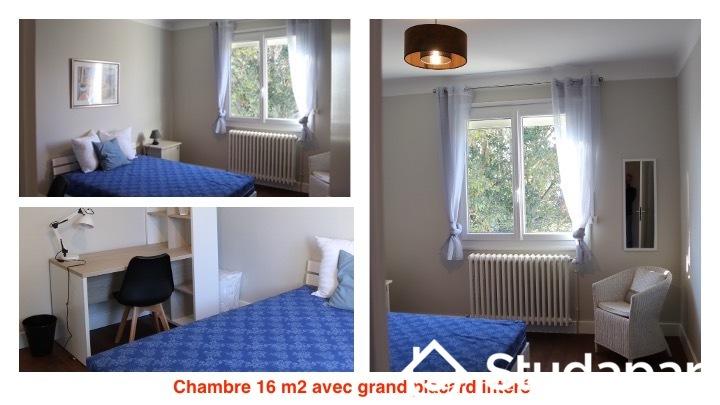 Chambre - 17 m² - 1 pièce