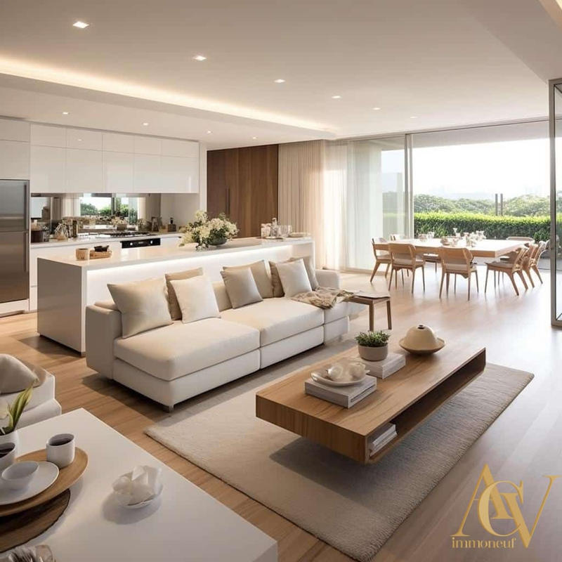 Appartement - 90 m² - 4 pièces