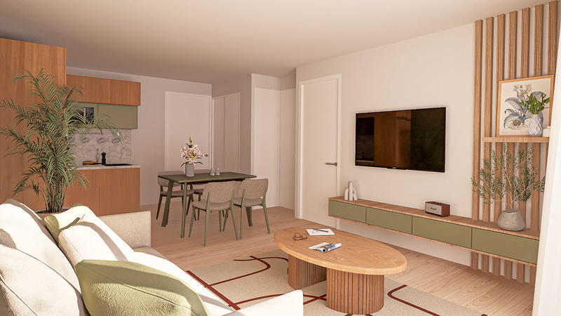 Appartement - 41 à 60 m² - 2 à 3 pièces