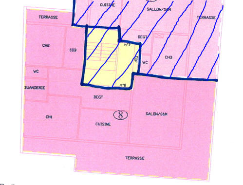 Appartement - 86 m² - 3 pièces