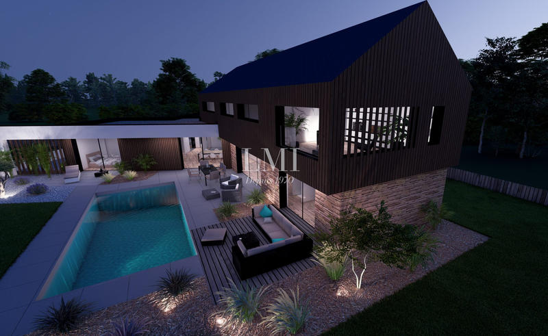 Maison contemporaine - 240 m² - 8 pièces