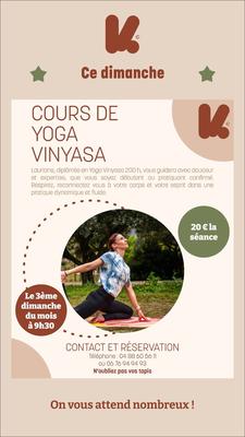 Cours de Yoga Vinyasa
