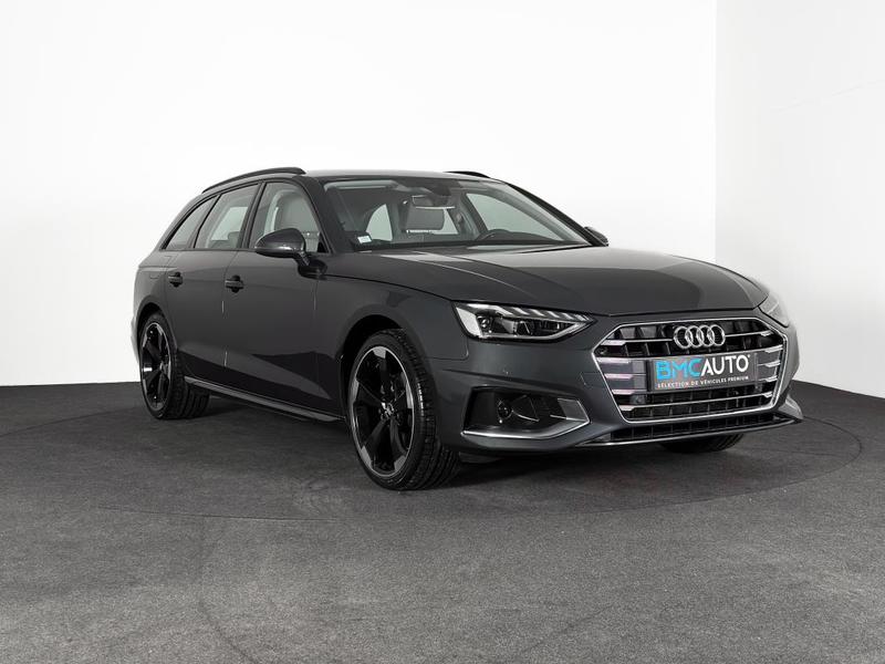 Audi A4 Avant 30 Tdi 136ch s-Tronic Mild Hybrid Virtual Cockpit Cuir Chauf Gps Regul Attelage 136 Ch