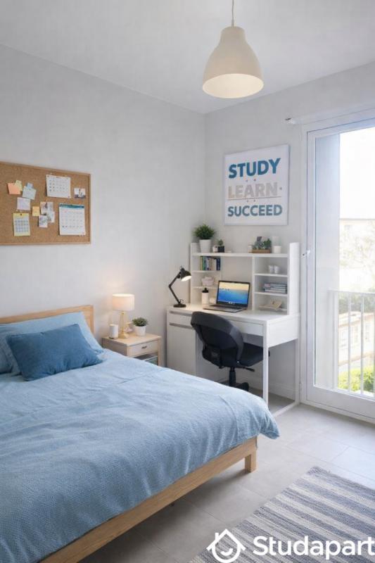 Chambre - 12 m² - 1 pièce