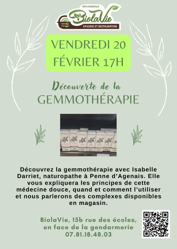 Découverte de la gemmothérapie