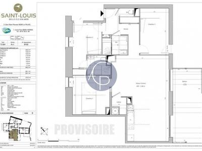 Appartement - 99 m² - 3 pièces