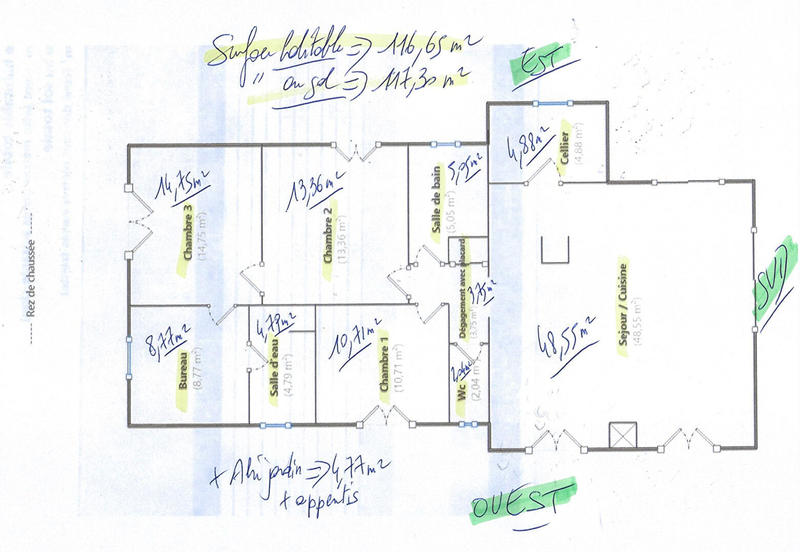 Maison - 117 m² - 5 pièces