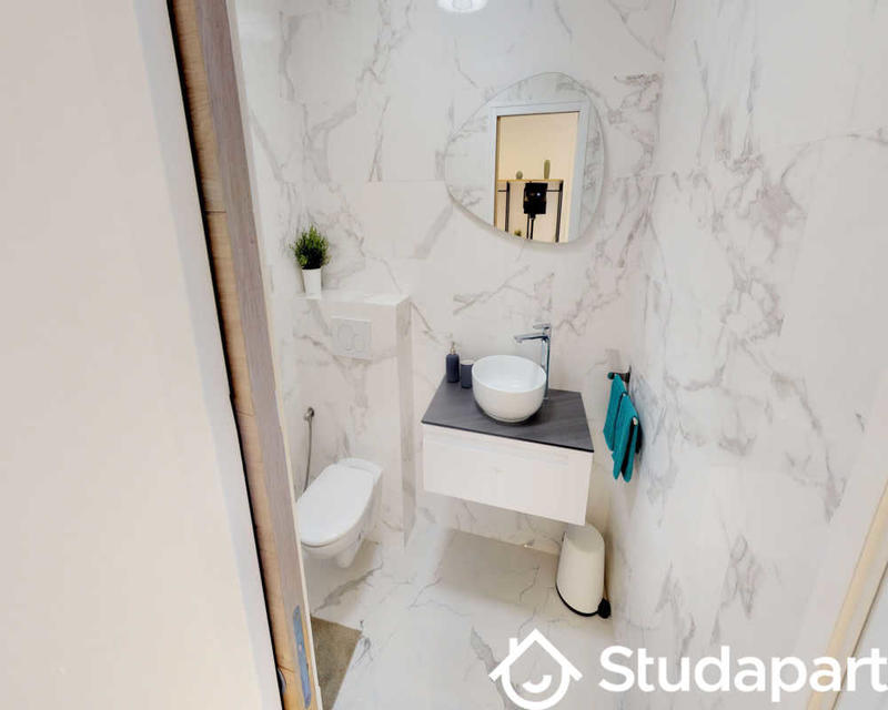 Chambre - 55 m² - 1 pièce