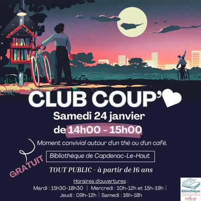 Club coup de cœur à la bibliothèque de Capdenac-le-Haut
