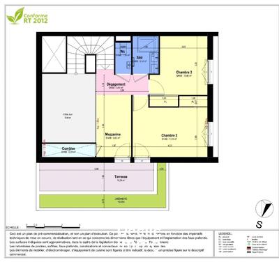 Appartement - 99 m² - 4 pièces