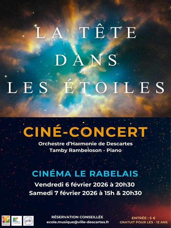 Ciné-concert la tête dans les étoiles