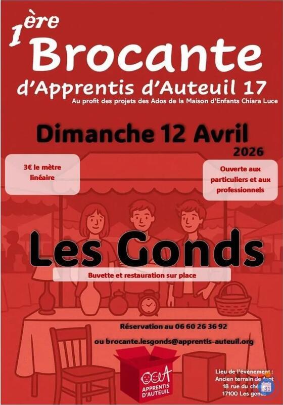 1ère brocante d’apprentis d’auteuil 17