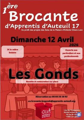 1ère brocante d’apprentis d’auteuil 17