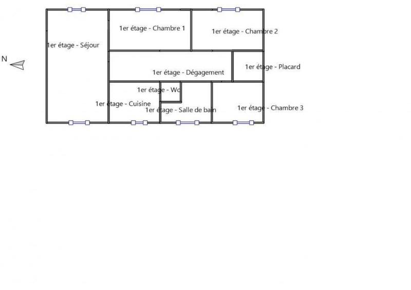 Maison - 115 m² - 7 pièces