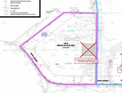 Terrain constructible - 5 319 m²